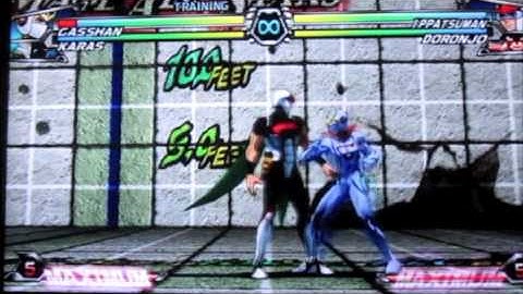 "Brutal Android" Tatsunoko vs. Capcom UAS Casshern Combo Video