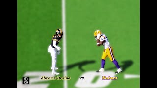 Missouri CB Kris Abrams-Draine vs LSU WR Malik Nabers | 2024 NFL Draft