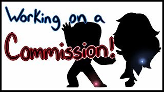 WORKING ON A COMMISSION | GROOVY RUBY & SAPPHIRE (SPEEDPAINT)
