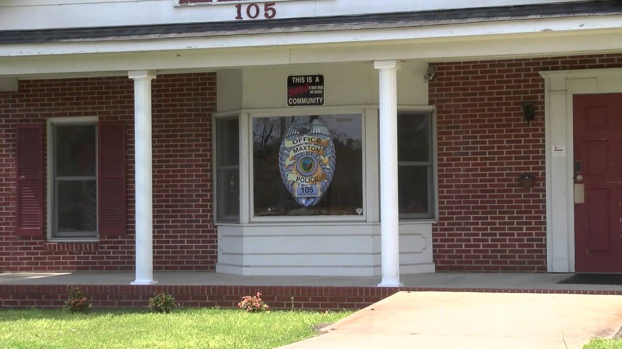 Maxton police officer fired on allegations of misusing service weapon
