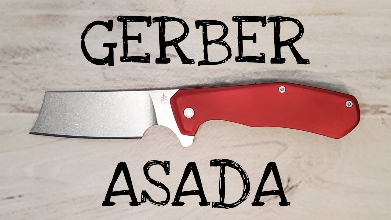 The Gerber Asada Pocketknife:  A Classic Mild Mannered Review