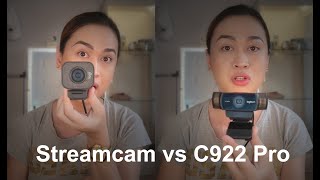 Logitech Streamcam vs Logitech C922 Pro