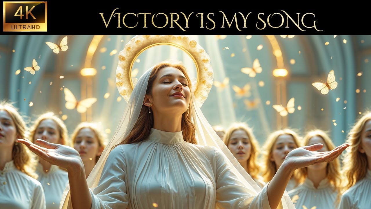 Victory Is My Song (4K) | Worship In Heaven | Heaven Songs - YouTube