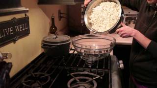 Ethel Gloves - Making Stovetop Popcorn