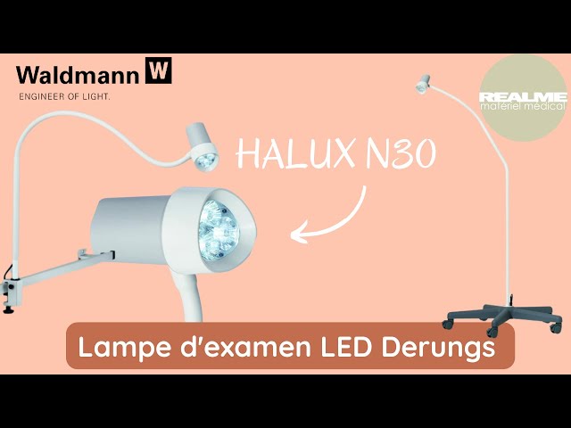Lampe d'examen LED sur roulettes DERUNGS HALUX N30-1 F