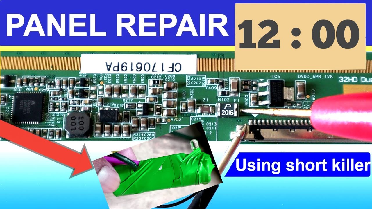 lg 32 inch led tv no display only sound YouTube