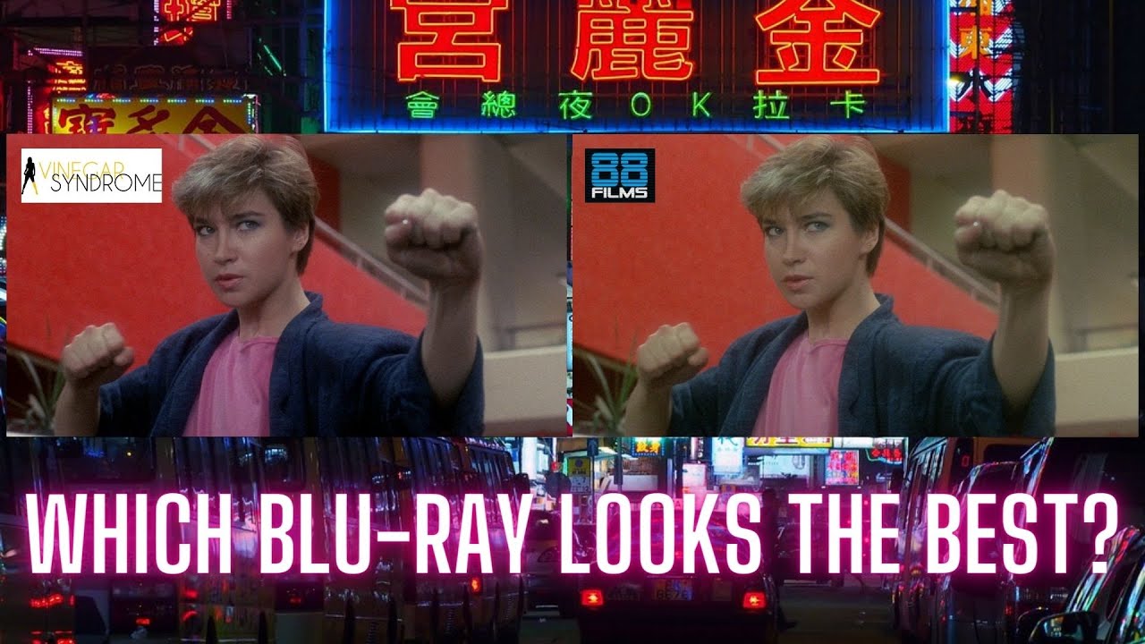 Righting Wrongs(1986) BluRay & DVD Screencaps comparison between