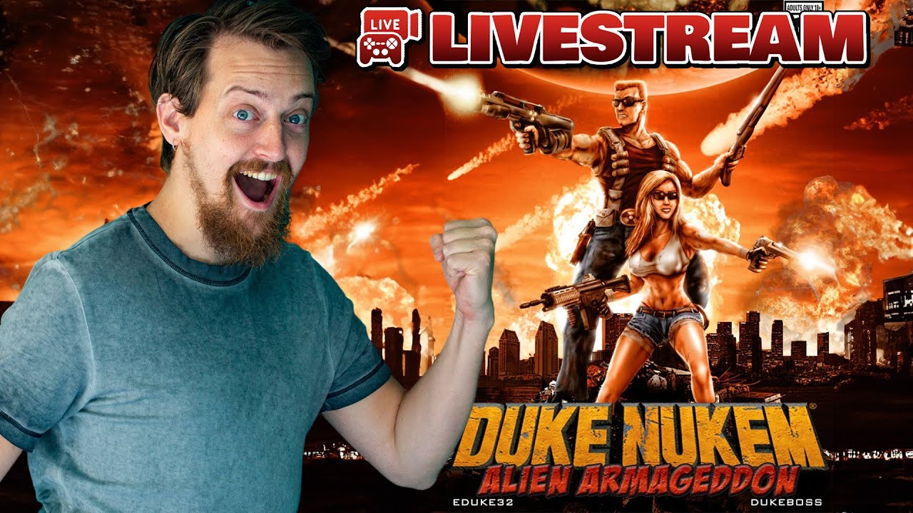 🔴 DUKE NUKEM 3D ALIEN ARMAGEDDON 💥 [ Mod ]