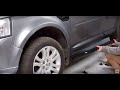How to fit side bars to a Land Rover Freelander 2 / LR2