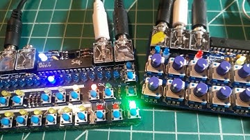 Division 6 Business Card Sequencer and Synthesizer with a Korg NTS1