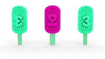Learn Numbers with 3D Popsicle Effects (Sponsored by Preview 2 v47)