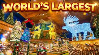 Inside the World’s Largest Christmas Store (You Won't Believe the Size!)