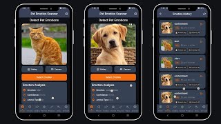 AI-Powered Pet Emotion Detection Flutter App | Pet Mood Tracker | ChatGPT Pet Behavior Analysis App