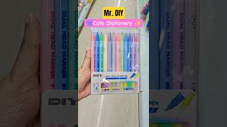 MR DIY Stationery Haul 😍 Budget School Supplies Shopping | Cute &amp; Affordable Finds ✏️📒 #stationery