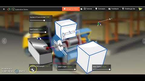 PHYA Electric Motor Simulation Video