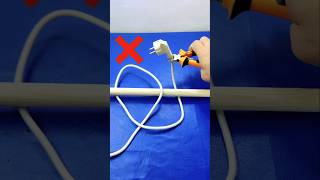 Remember This Hack! Pull the Plug Easily Even If the Cable’s Stuck  #diy #Shorts Net Worth