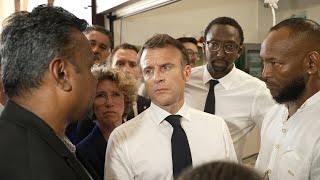 Macron inicia visita delicada na Guiana Francesa | AFP