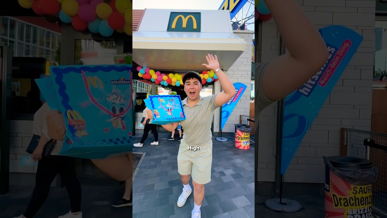 🍟 McDonalds Party! Ich war da ⬆️ #food #mcdonalds #hitschies #mcflurry #neu #essen #vlog