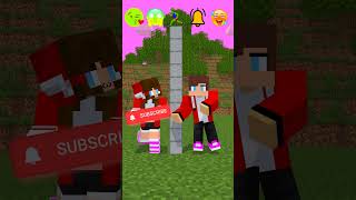 Twin Telepathy Challenge - Maizen Minecraft Animation #maizen #minecraft #shorts