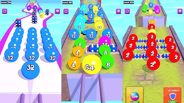 2048 Colors Ball Run 💸🎱❤️ Max Levels All Levels Gameplay Walkthrough Android, iOS