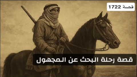 1722- قصة رحلة البحث عن المجهول