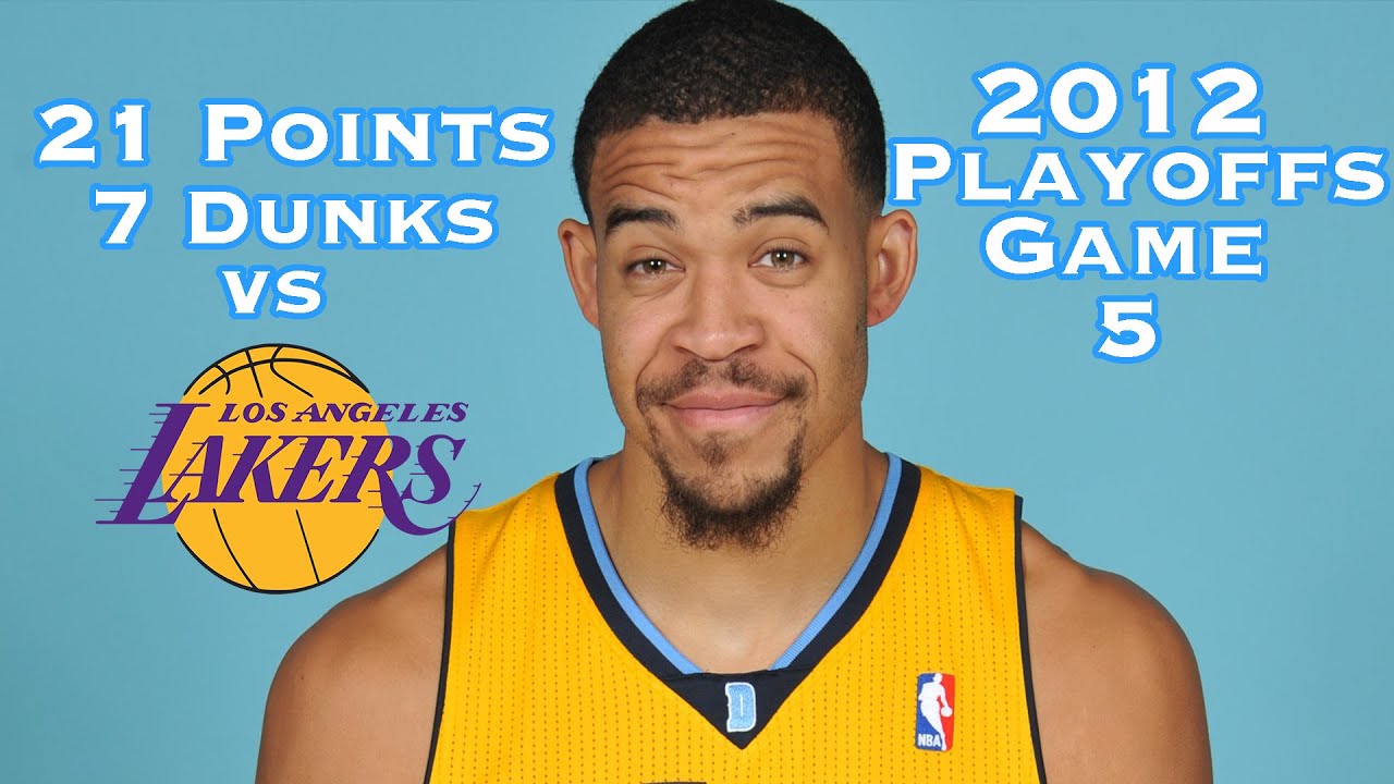 JaVale McGee 21 Points & 7 Dunks vs Lakers Full Highlights (2012 NBA Playoffs Game 5) #bornallstar