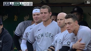 Yankees Dugout Gets Amused Watching Aaron Boone Throwing A Tantrum After Ejection