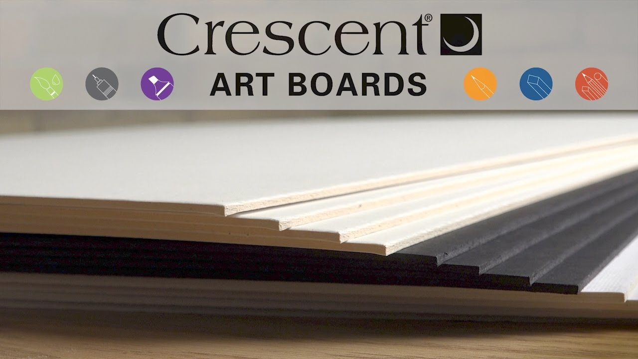 Crescent Watercolor Boards