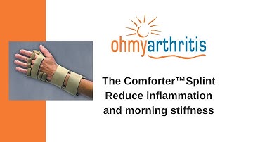 How to Wear the Comforter Splint for Nighttime to Relieve RA Pain - Oh My Arthritis