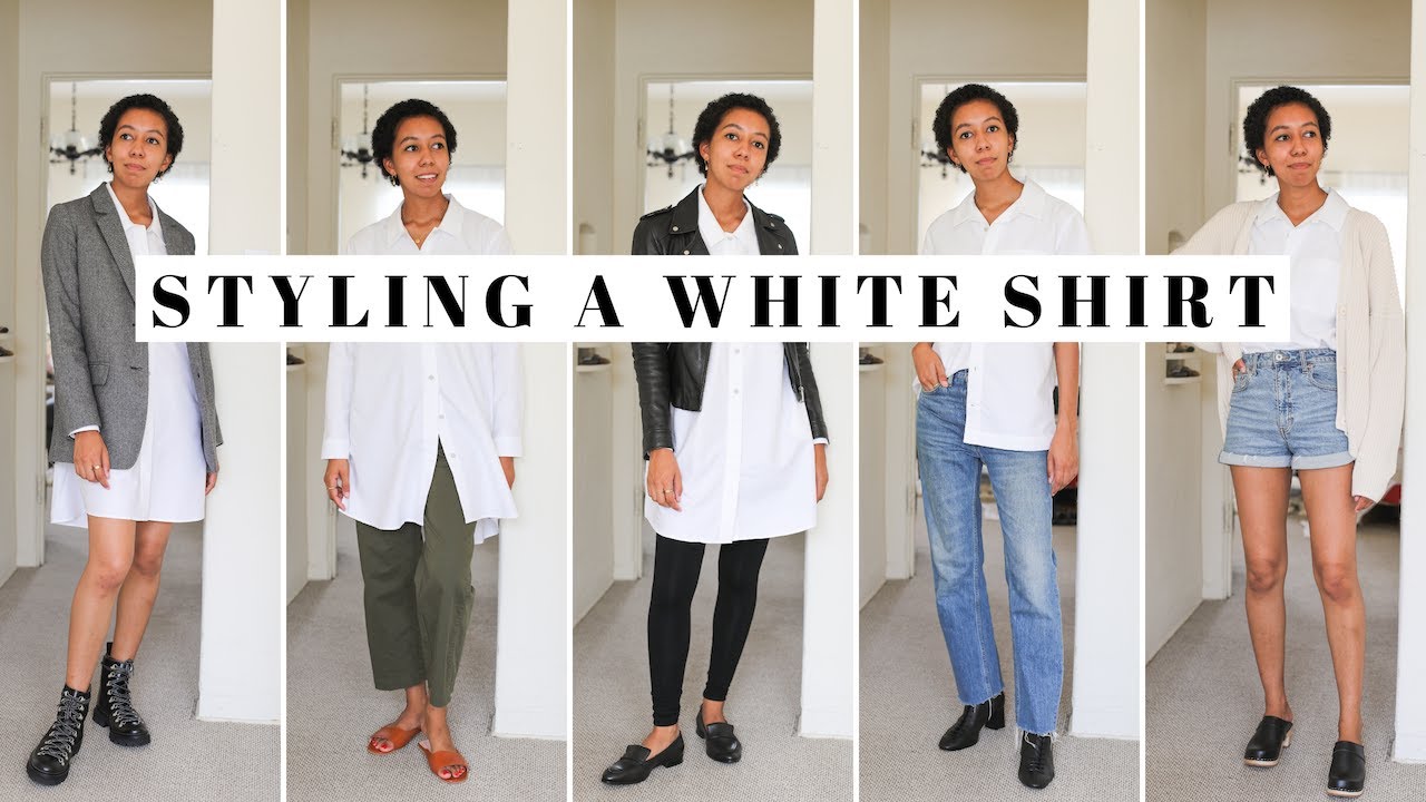 STYLE A WHITE BUTTON DOWN | Shirt Dress ...