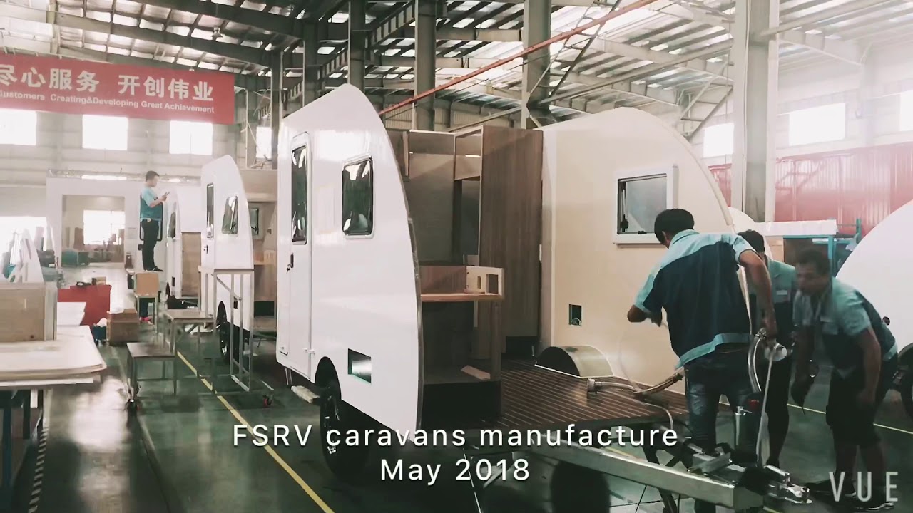 FSRV caravan manufacturing May 2018 YouTube