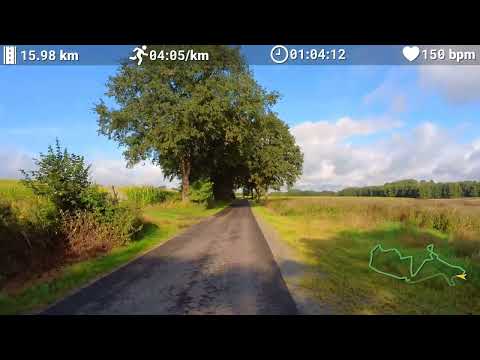Marathon rund um Wellen race video