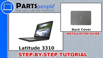 Dell Latitude 3310 (P95G002) Base Cover How-To Video Tutorial