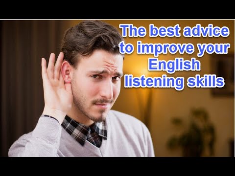The best advice to improve your English listening skills - YouTube