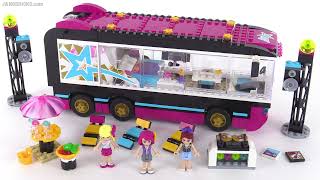 🔄 LEGO Friends 2015 Pop Star Tour Bus review 🚌 41106 re upload