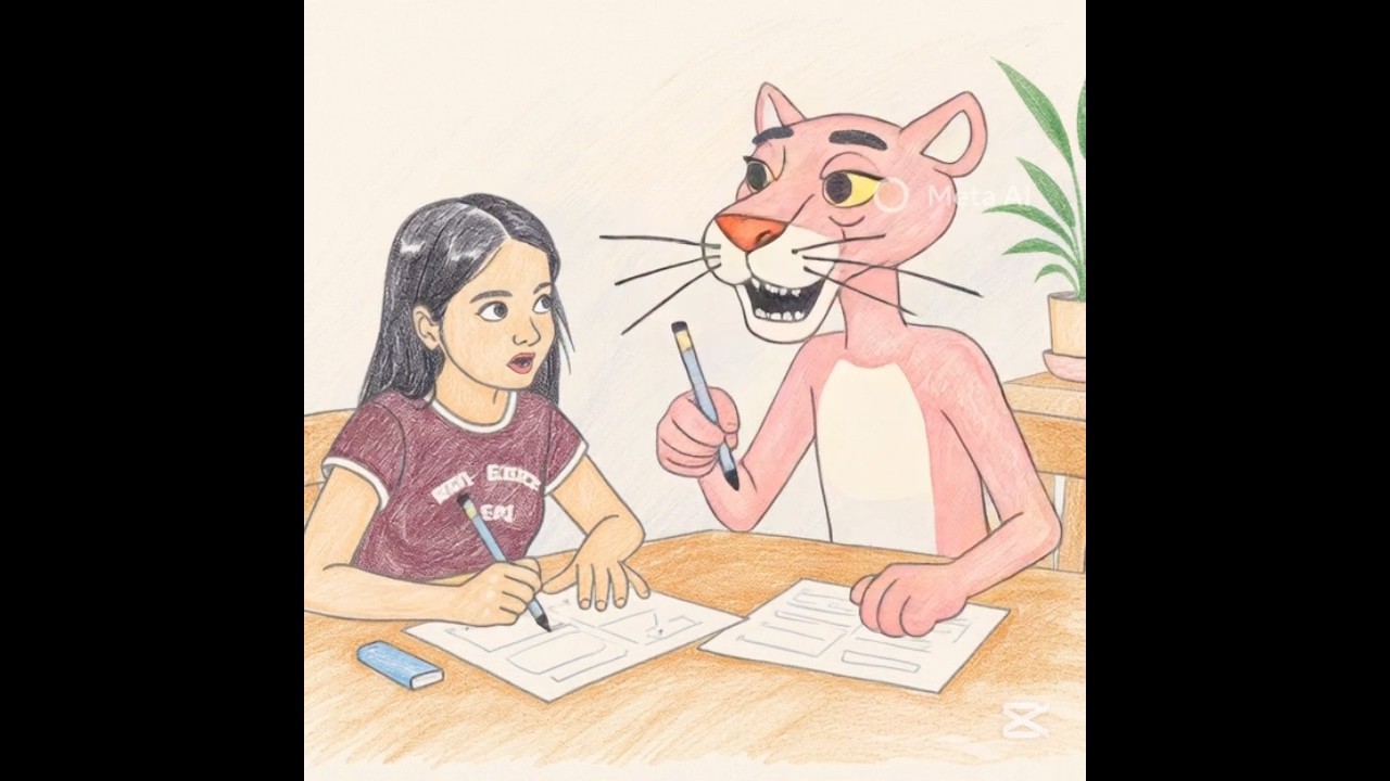 Pink panther and me AI