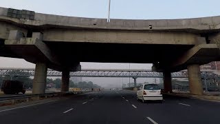 Driving in Gurgaon NH48 (Sector 24 to Manesar) - Haryana, India