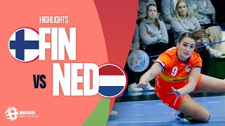 Finland vs Netherlands | HIGHLIGHTS | Round 2 | Women's EHF EURO 2024 Qualifiers