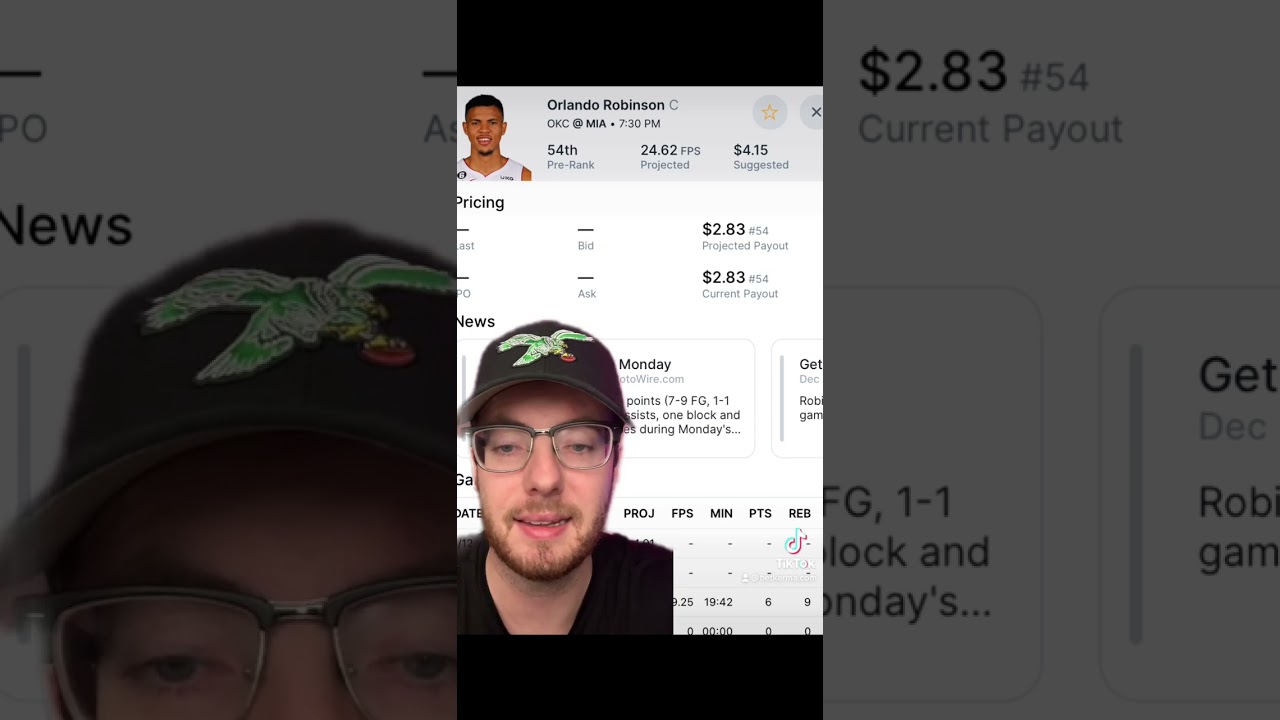 Buy Orlando Robinson tonight! 