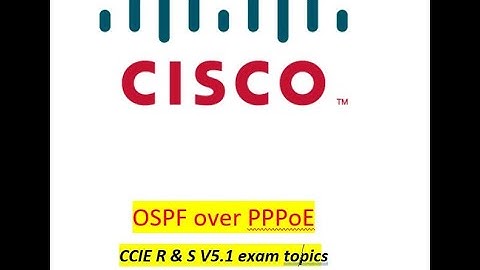 OSPF over PPPoE - CCIE Routing & Switching exam topics - Part 1