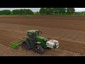 The John Deere Team | JD 6215R on tracks & 6430 | Potato Planting 2018