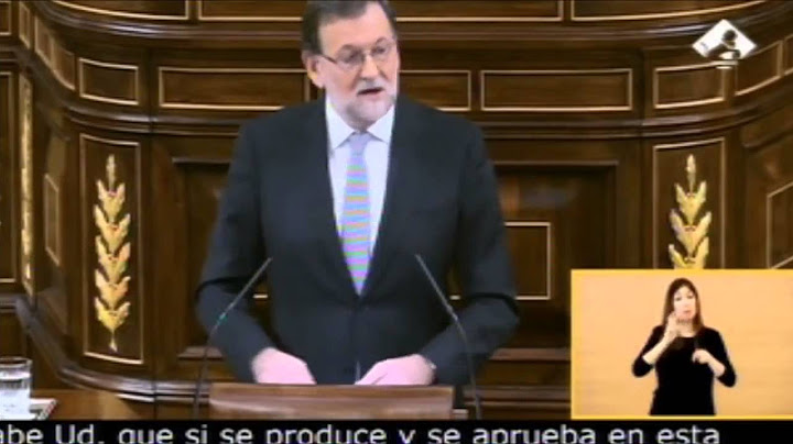 Rajoy a Pedro Sánchez  Usted no le interesa a España 720p