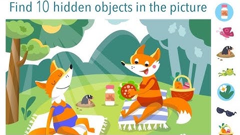 Find 10 hidden objects in the picture if u can 😁🧐