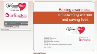 WEBINAR RECORDING: 1st Annual Empowering Women to Take Charge of their Heart Health