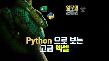 파이썬으로 다루어 보는 고급 엑셀