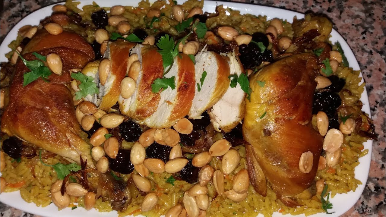 ألذ أرز مغربي بالخضار والدجاج نكهة جديدة بسيط وسريع  في التحضير مذاق فوق الوصف جربيه بعينيك مغمضين