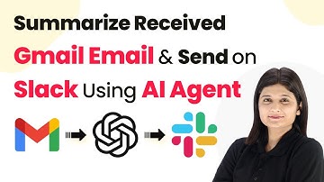 How to Summarize Received Gmail Email and Send on Slack Using AI Agent