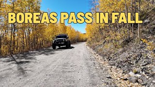 Jeeping Through Colorado's Secret Fall Portal - Boreas Pass