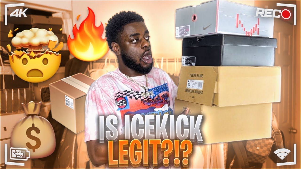 IS ICEKICK LEGIT??? SNEAKER REVIEW YouTube