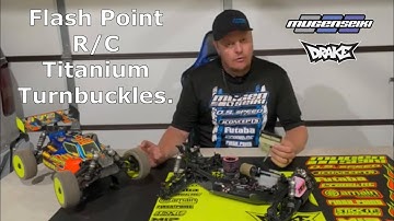 Flash Point R/C Titanium Turnbuckles.